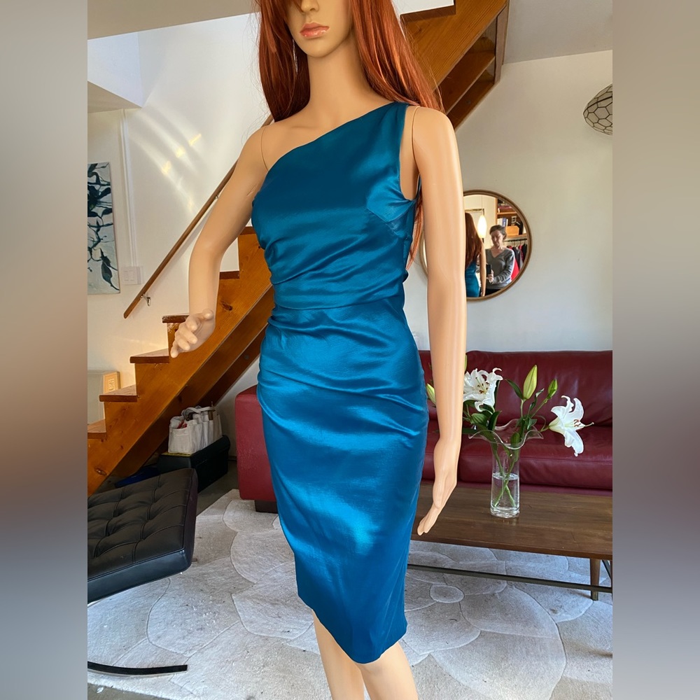 NWT Pinup Couture Turquoise Vivien Dress Sz S